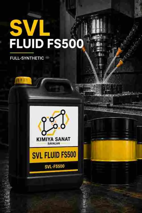 SVL FLUID FS۵۰۰ (فول‌سنتتیک با خنک‌کاری و پاک‌کنندگی بالا)